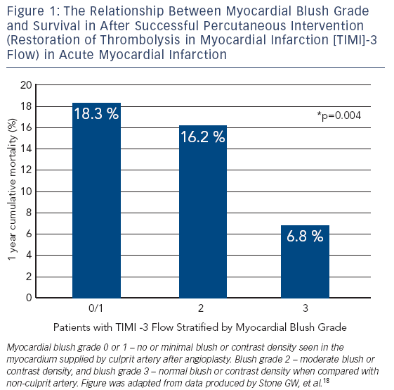 Figure 1: The Relationship Between Myocardial Blush Grade And Survival ...