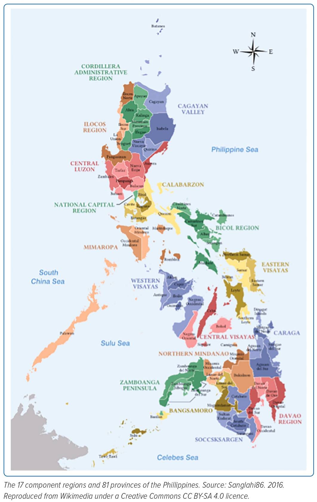 Figure 2 Provincial Map Of The Philippines Radcliffe Cardiology   Figure 2 0 