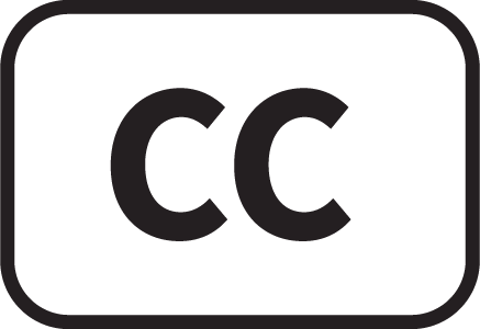 CC icon