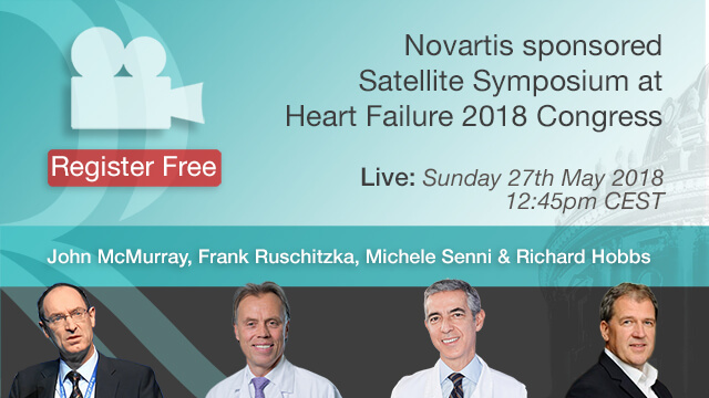 Novartis sponsored Satellite Symposium at Heart Failure 2018 Congress