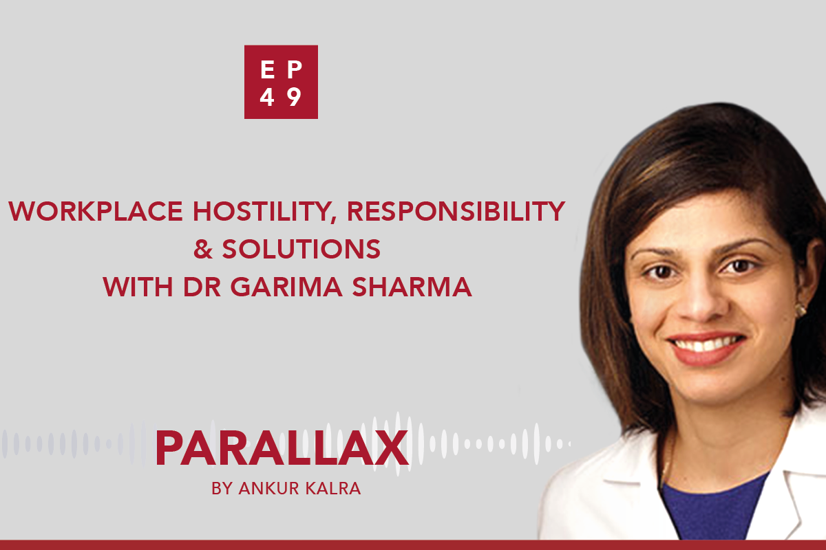 EP 49: Workplace Hostility, Responsibility & Solutions with Dr Garima Sharma