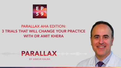 Parallax AHA Edition: 3 Trials that will change your practice with Dr Amit Khera