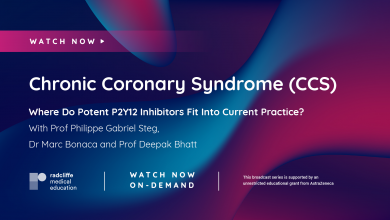Where Do Potent P2Y12 Inhibitors Fit Into Current Practice? - Chronic Coronary Syndrome (CCS)