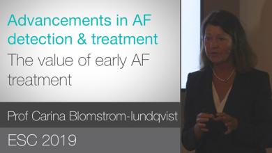 The value of early AF treatment