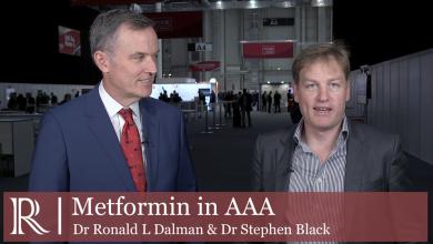 ESVS 2019: Effect of prescription of Metformin on AAA - Dr Ronald L Dalman and Dr Stephen Black
