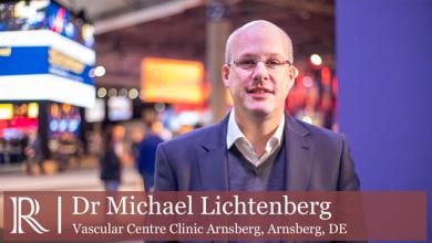LINC 2020: IVUS vs fluoroscopic guided recanalization for iliofemoral obstruction — Dr Michael Lichtenberg