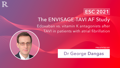  ENVISAGE-TAVI AF: Edoxaban noninferior to warfarin for adverse events after TAVI