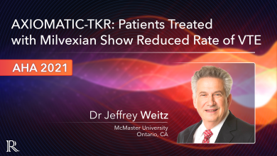 AHA 21: AXIOMATIC-TKR: Patients Treated with Milvexian Show Reduced Rate of Venous Thromboembolism