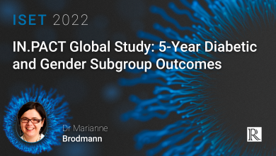 ISET 2022: IN.PACT Trial Diabetic and Gender Subgroup Outcomes