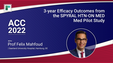 ACC 22: 3-year Efficacy Outcomes from the SPYRAL HTN-ON MED Med Pilot Study