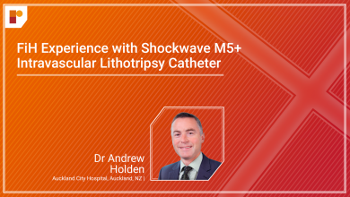 FiH Experience with Shockwave M5+ Intravascular Lithotripsy Catheter