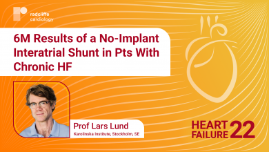 HF 22: 6M Results of a No-Implant Interatrial Shunt in Pts With Chronic HF