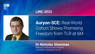 LINC 22: Auryon-SCE: Real-World Cohort Shows Promising Freedom from TLR at 6M