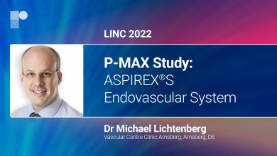 LINC 22: P-MAX Study with Dr Lichtenberg: ASPIREX®S Endovascular System