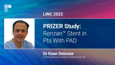 LINC 22: PRIZER Study With Dr Deloose: Renzan™ Stent in Pts With PAD