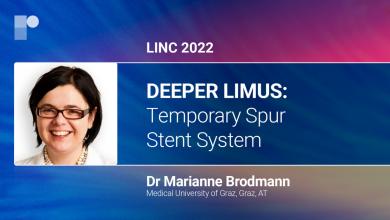 LINC 2022: Update on DEEPER LIMUS With Prof Brodmann: Temporary Spur Stent System