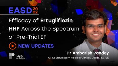 EASD 22: Efficacy of Ertugliflozin Across the Spectrum of EF in HF