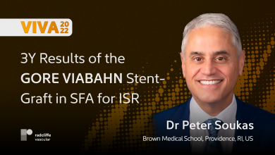 VIVA 22: 3Y Results of the GORE VIABAHN Stent-Graft in SFA for In-Stent Restenosis