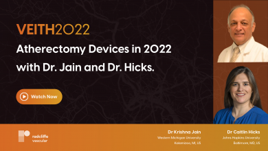 VEITHsymposium: Atherectomy Devices in 2022 with Dr Jain and Dr Hicks
