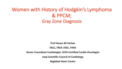 Women With History of Hodgkin's Lymphoma & Peripartum Cardiomyopathy