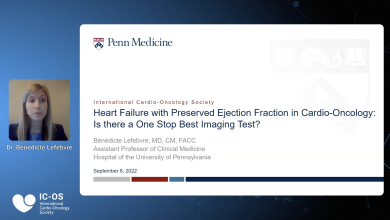 IC-OS Weekly Webinar - Heart Failure with Preserved Ejection Fraction in Cardio-Oncology: Is There a One Stop Best Imaging Test?