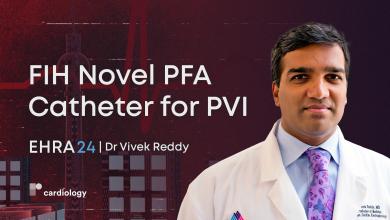 EHRA 24: FIH Novel PFA Catheter for PVI