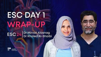 ESC 24: Day 1 Wrap-Up with Dr Alasnag and Dr Al-Shaibi