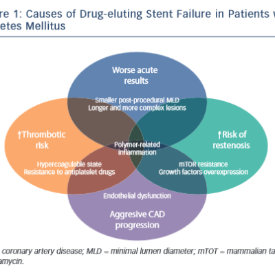 Causes of Drug-eluting Stent Failur in Patients wirh Diabetes Mellitus