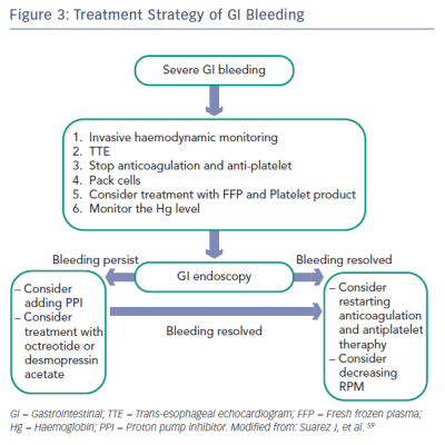 Figure 3 Treatment Strategy of GI Bleeding