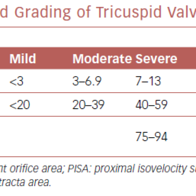 Expanded Grading Of Tricuspid Valve Regurgitation