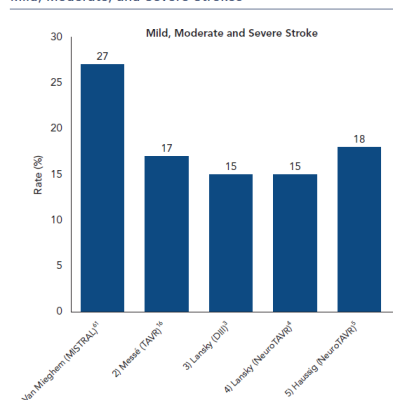 Figure 2 Stroke Rate Variation Among Several Studies Mild Moderate and Severe Strokes