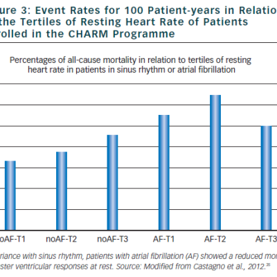 Figure 3 Event Rates for 100 Patient-years in Relation