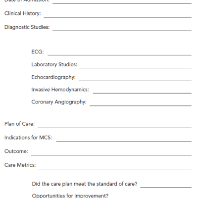 Figure 4 INOVA After Action Case Review Form