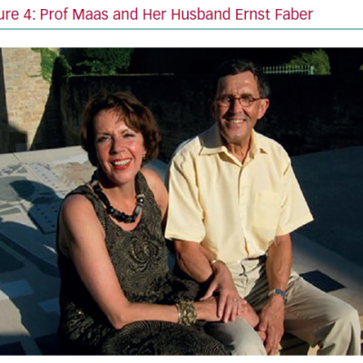 Prof Maas and Her Husband Ernst Faber
