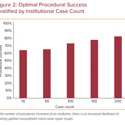 Optimal Procedural Success Stratified by Institutional Case Count