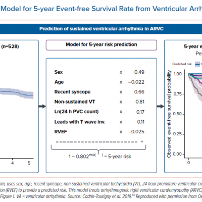 New Prediction Model for 5-year Event-free Survival Rate from Ventricular Arrhythmia