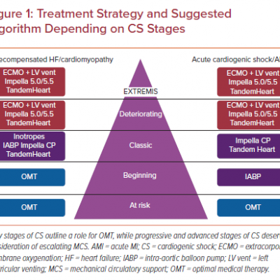 Treatment Strategy and Suggested Algorithm Depending on CS Stages