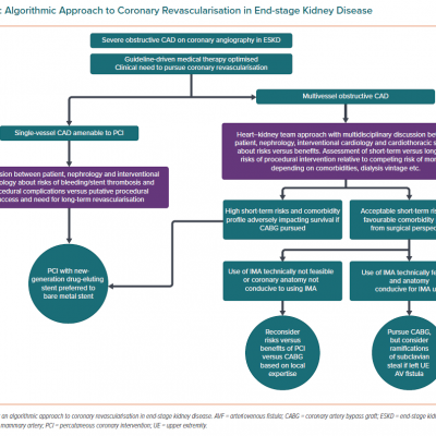 Algorithmic Approach to Coronary Revascularisation in End-stage Kidney Disease
