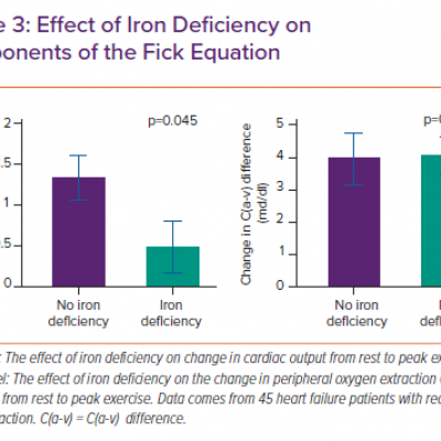Effect of Iron Deficiency on Components of the Fick Equation