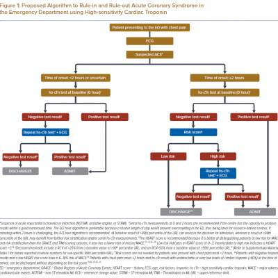 Proposed Algorithm to Rule-in and Rule-out Acute Coronary Syndrome in the Emergency Department using High-sensitivity Cardiac Troponin