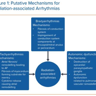 Putative Mechanisms for Radiation-associated Arrhythmias