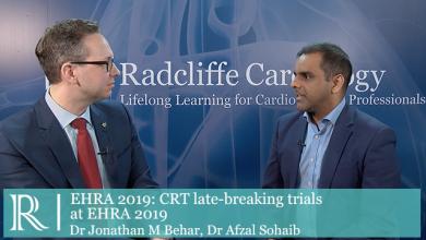 EHRA 2019: CRT Late-breaking Trials - Jonathan Behar & Afzal Sohaib