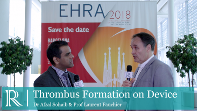 Thrombus Formation On Device In Patients With AF - Pro. Laurent Fauchier & Dr. Afzal Sohaib