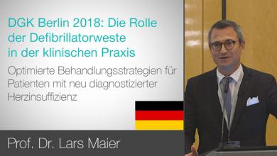 DGK Berlin 2018: Die Rolle der Defibrillatorweste in der Klinischen Praxis