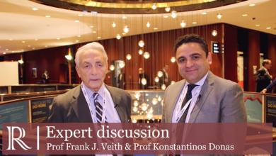 eith 2018: Chimney EVAR - Prof Frank J. Veith &amp; Prof Konstantinos Donas