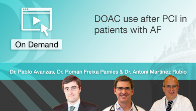 Tratamiento con ACOD en pacientes con FA post-ICP